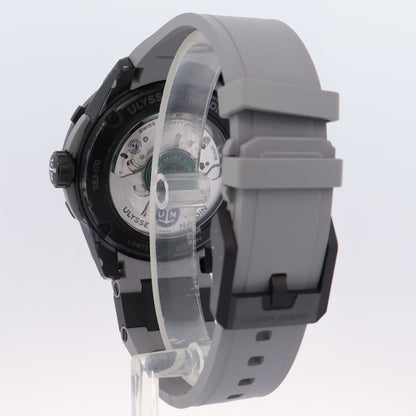 Ulysse Nardin Diver Chronometer One More Wave 44mm Black DLC Titanium Black Chronograph Dial Watch Reference# 1183-170LE-2A-OMW - Happy Jewelers Fine Jewelry Lifetime Warranty