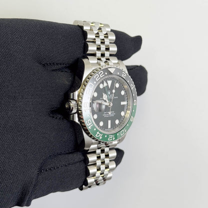 Rolex GMT-Master II "Sprite" 40mm Black Dial Watch Ref# 126720VTNR