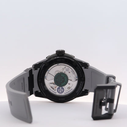 Ulysse Nardin Diver Chronometer One More Wave 44mm Black DLC Titanium Black Chronograph Dial Watch Reference# 1183-170LE-2A-OMW - Happy Jewelers Fine Jewelry Lifetime Warranty