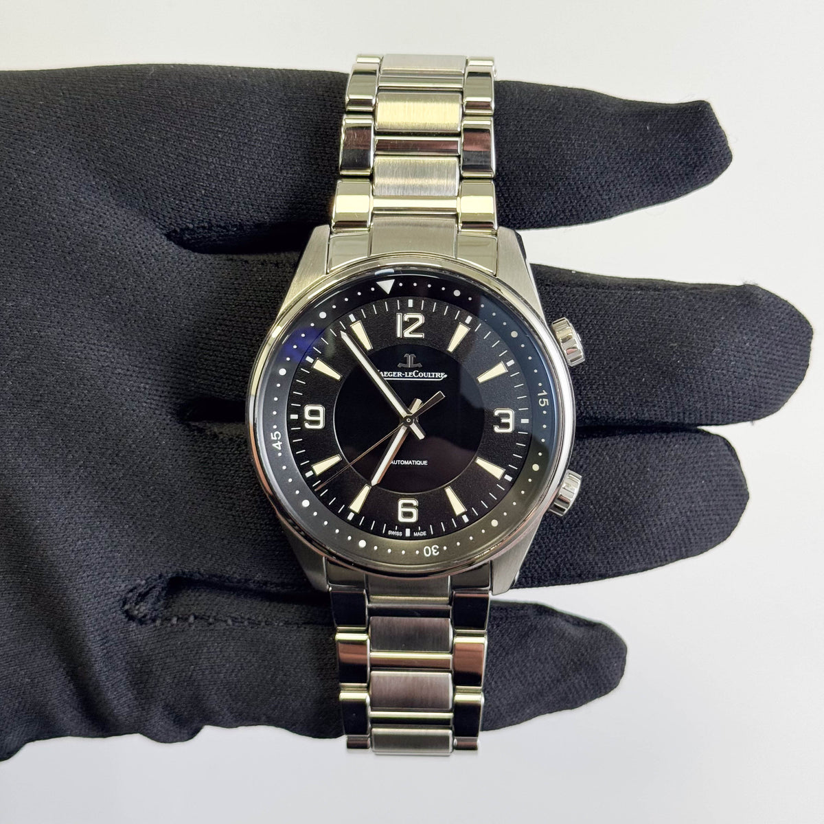 Jaegar-LeCoultre Polaris 41mm Black Dial Watch Ref# Q9008170