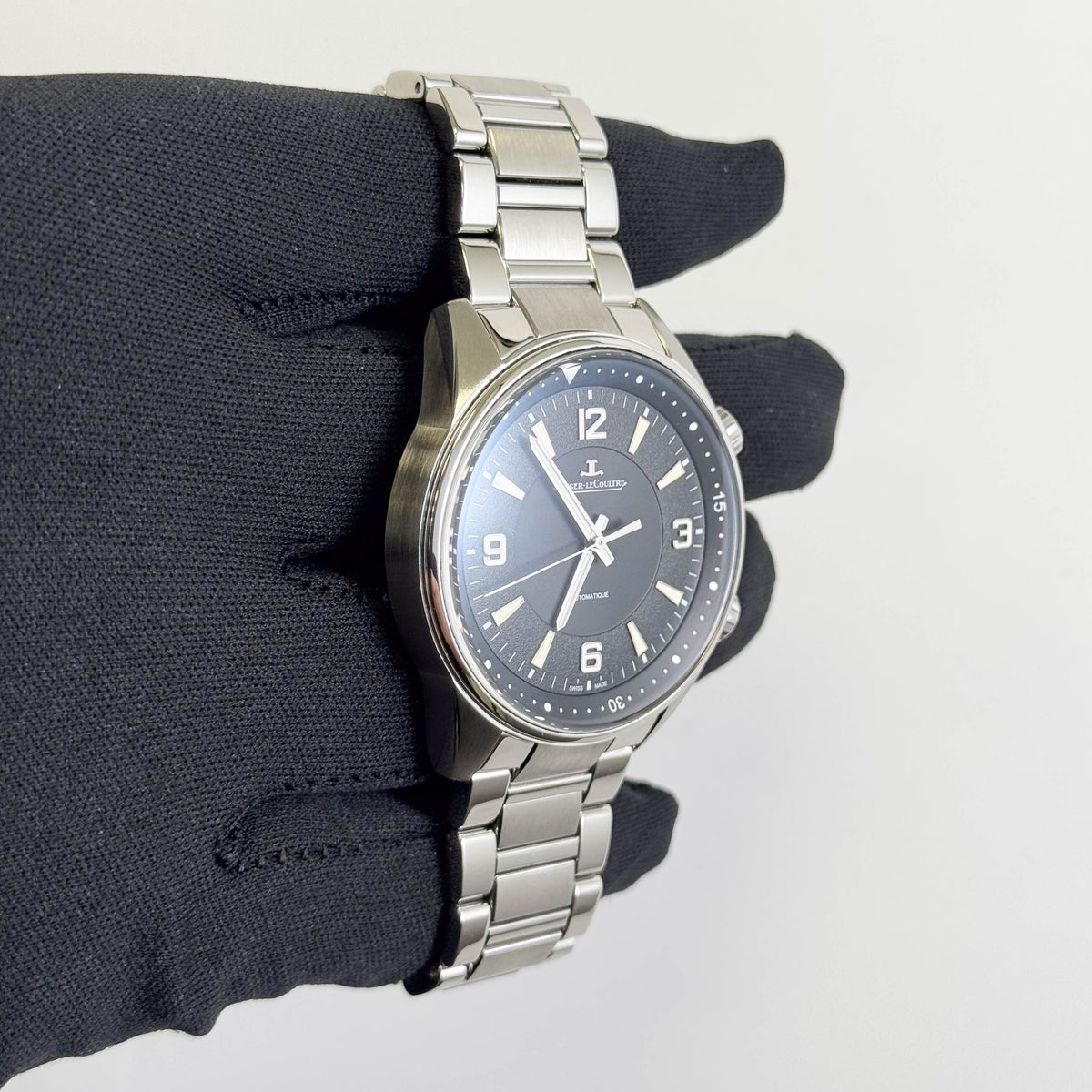 Jaegar-LeCoultre Polaris 41mm Black Dial Watch Ref# Q9008170