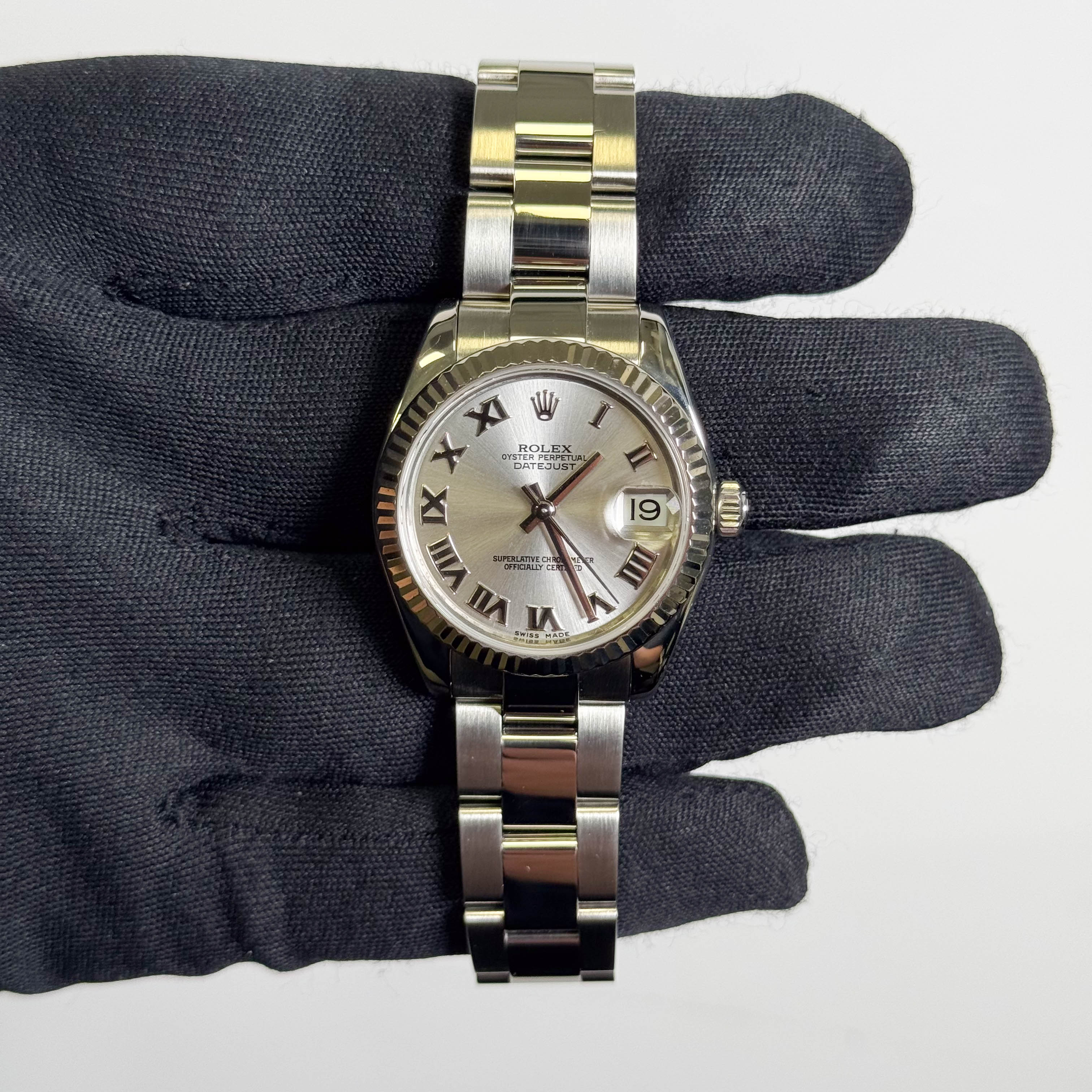 Rolex Datejust Stainless Steel 31mm Silver Dial Watch Ref# 178274 - Happy Jewelers Fine Jewelry Lifetime Warranty