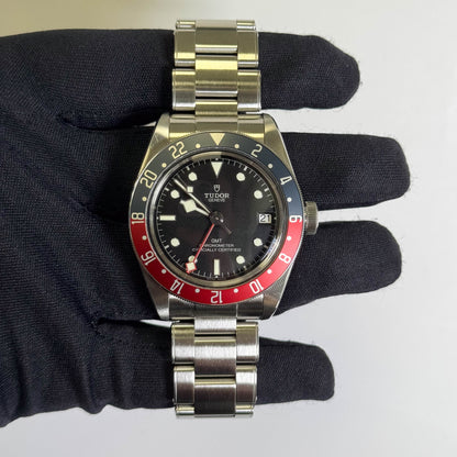 Tudor Black Bay 41mm Black Dial Watch Ref# 79830RB