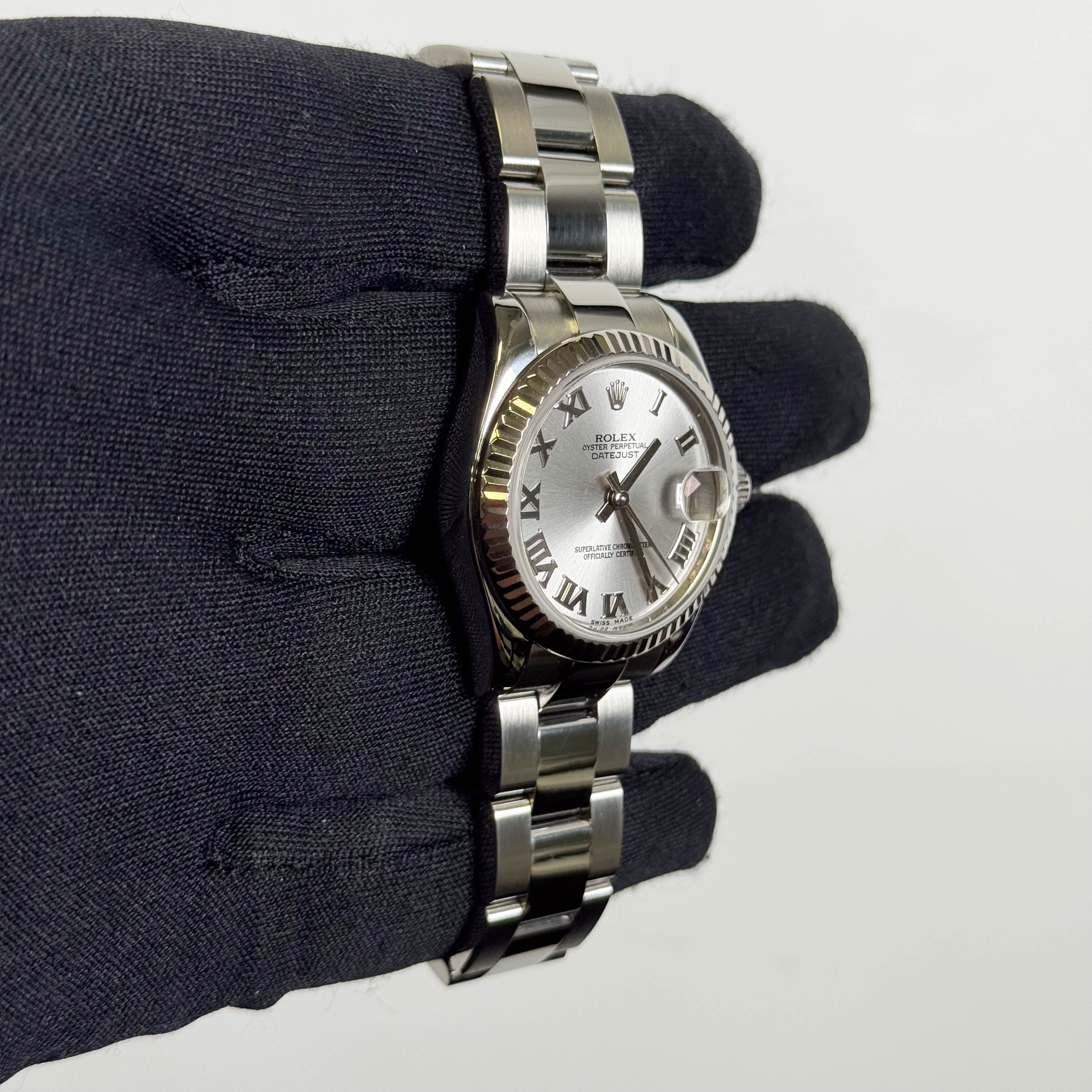 Rolex Datejust Stainless Steel 31mm Silver Dial Watch Ref# 178274 - Happy Jewelers Fine Jewelry Lifetime Warranty