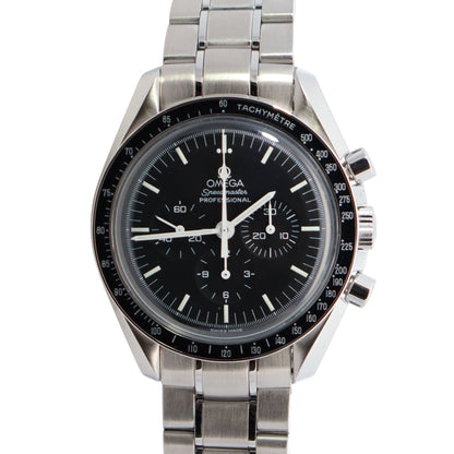 Omega Speedmaster 42mm Black Dial Watch Ref# 3573.50 - Happy Jewelers Fine Jewelry Lifetime Warranty