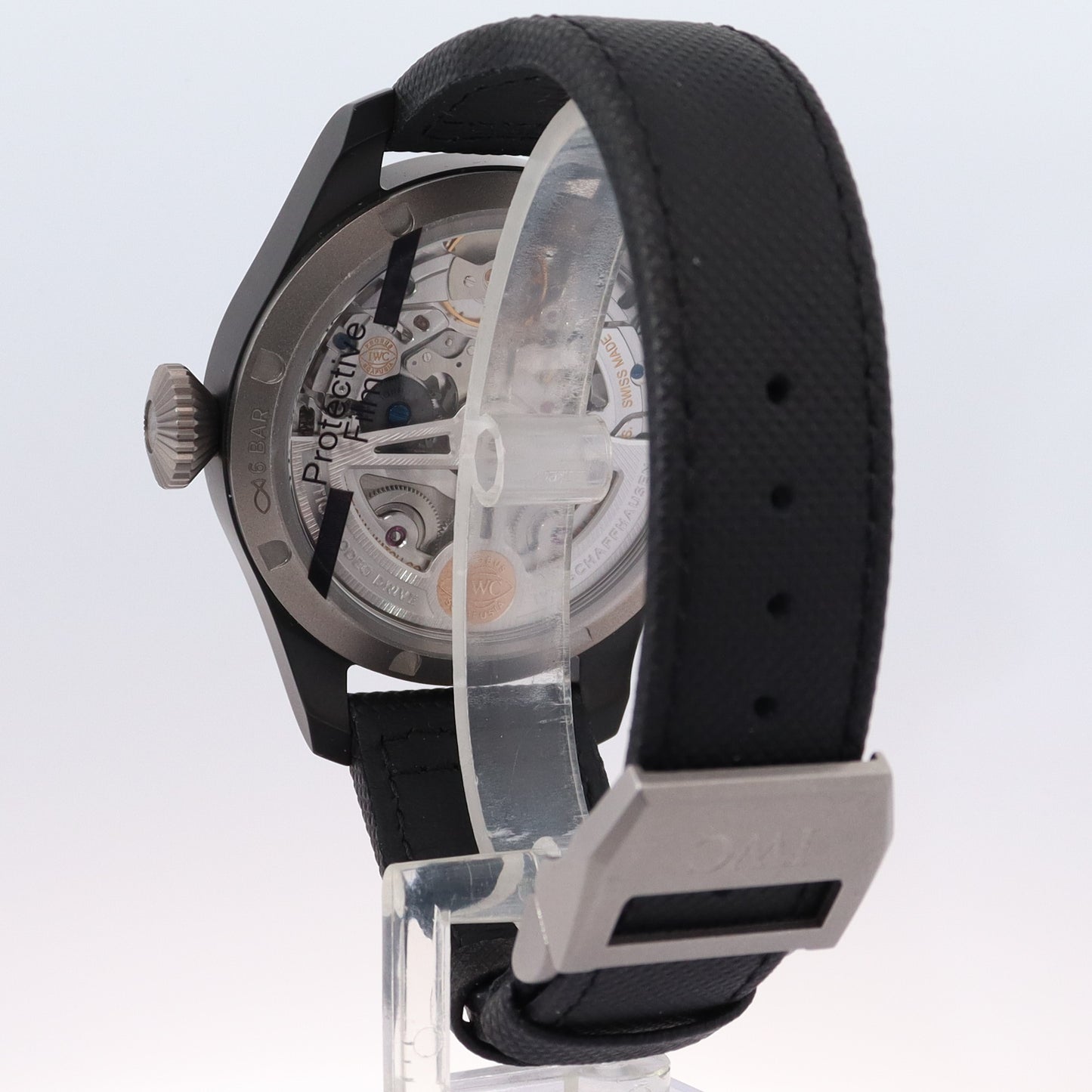 IWC Big Pilot Ceramic 47mm Blue Chronograph Dial Watch Reference# IW503001 - Happy Jewelers Fine Jewelry Lifetime Warranty