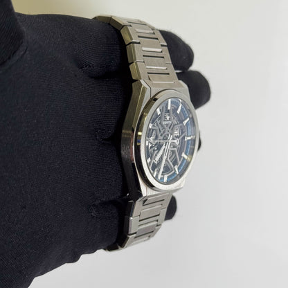 Zenith Defy 41mm Grey Skeleton Dial Watch Ref# 95.9000.670/78.M9000