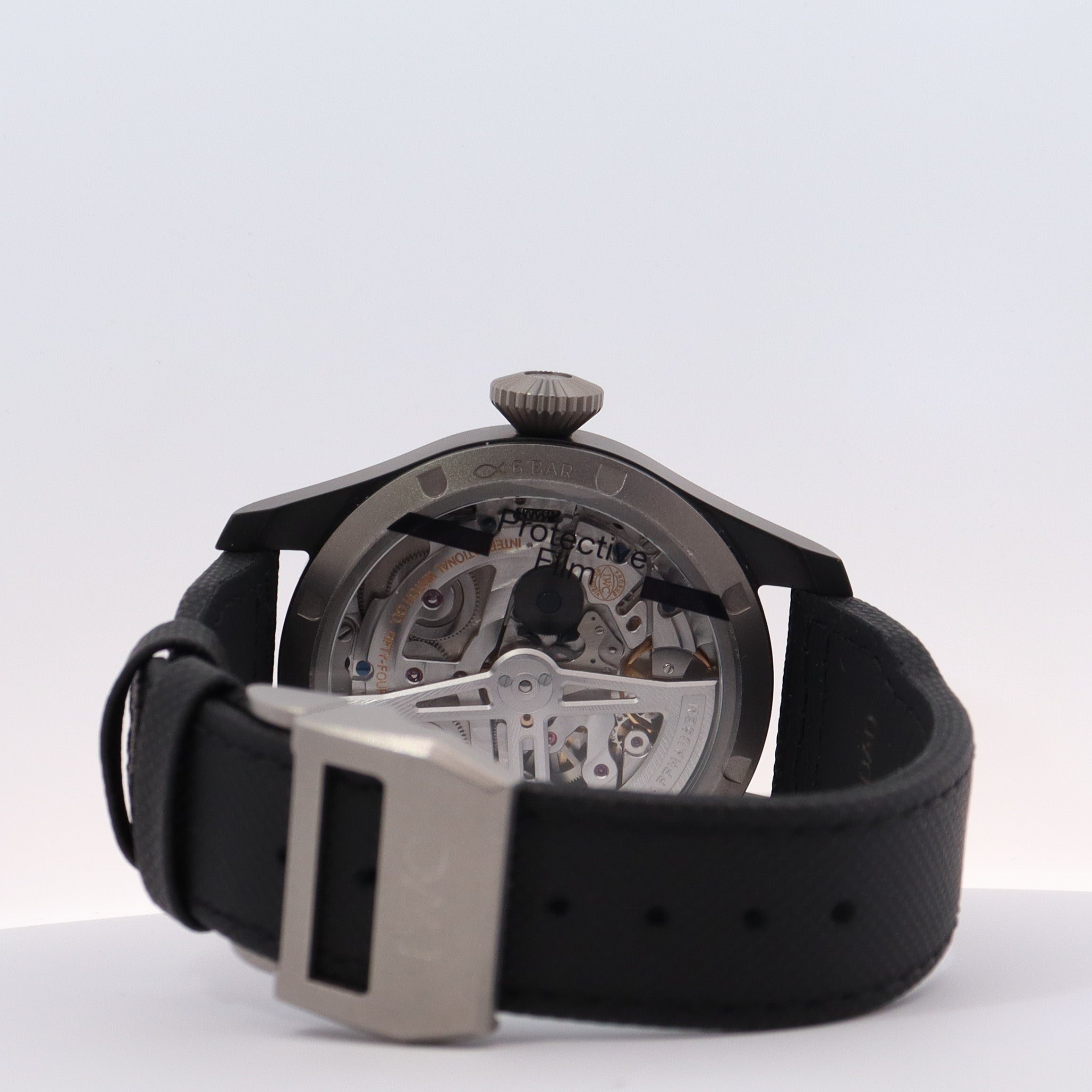 IWC Big Pilot Ceramic 47mm Blue Chronograph Dial Watch Reference# IW503001 - Happy Jewelers Fine Jewelry Lifetime Warranty