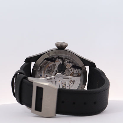 IWC Big Pilot Ceramic 47mm Blue Chronograph Dial Watch Reference# IW503001 - Happy Jewelers Fine Jewelry Lifetime Warranty