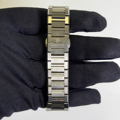 Zenith Defy 41mm Grey Skeleton Dial Watch Ref# 95.9000.670/78.M9000