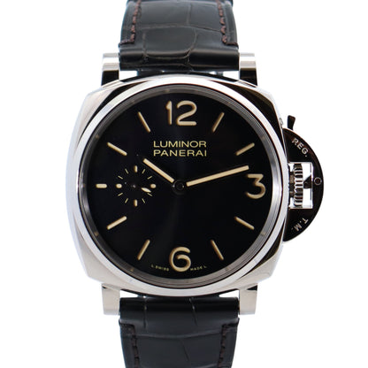 Panerai Luminor 42mm Black Dial Watch Ref# PAM00676 - Happy Jewelers Fine Jewelry Lifetime Warranty