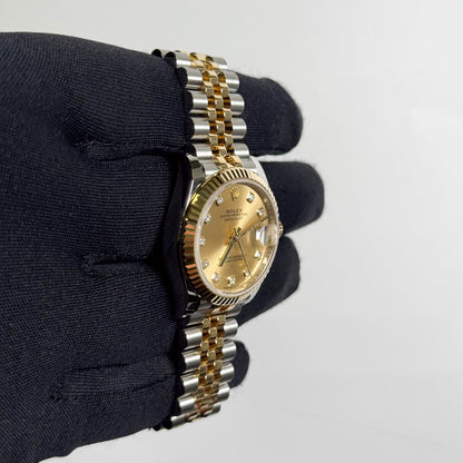 Rolex Datejust 31mm Champagne Dial Watch Ref# 278273 - Happy Jewelers Fine Jewelry Lifetime Warranty