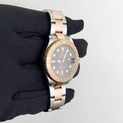 Rolex Yacht-Master 37mm Chocolate Dial Watch Ref# 268621