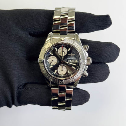 Breitling Superocean 42mm Black Dial Watch Ref# A13340