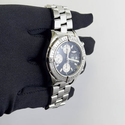 Breitling Superocean 42mm Black Dial Watch Ref# A13340