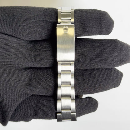 Rolex Oysterdate 34mm Silver Dial Watch Ref# 6694