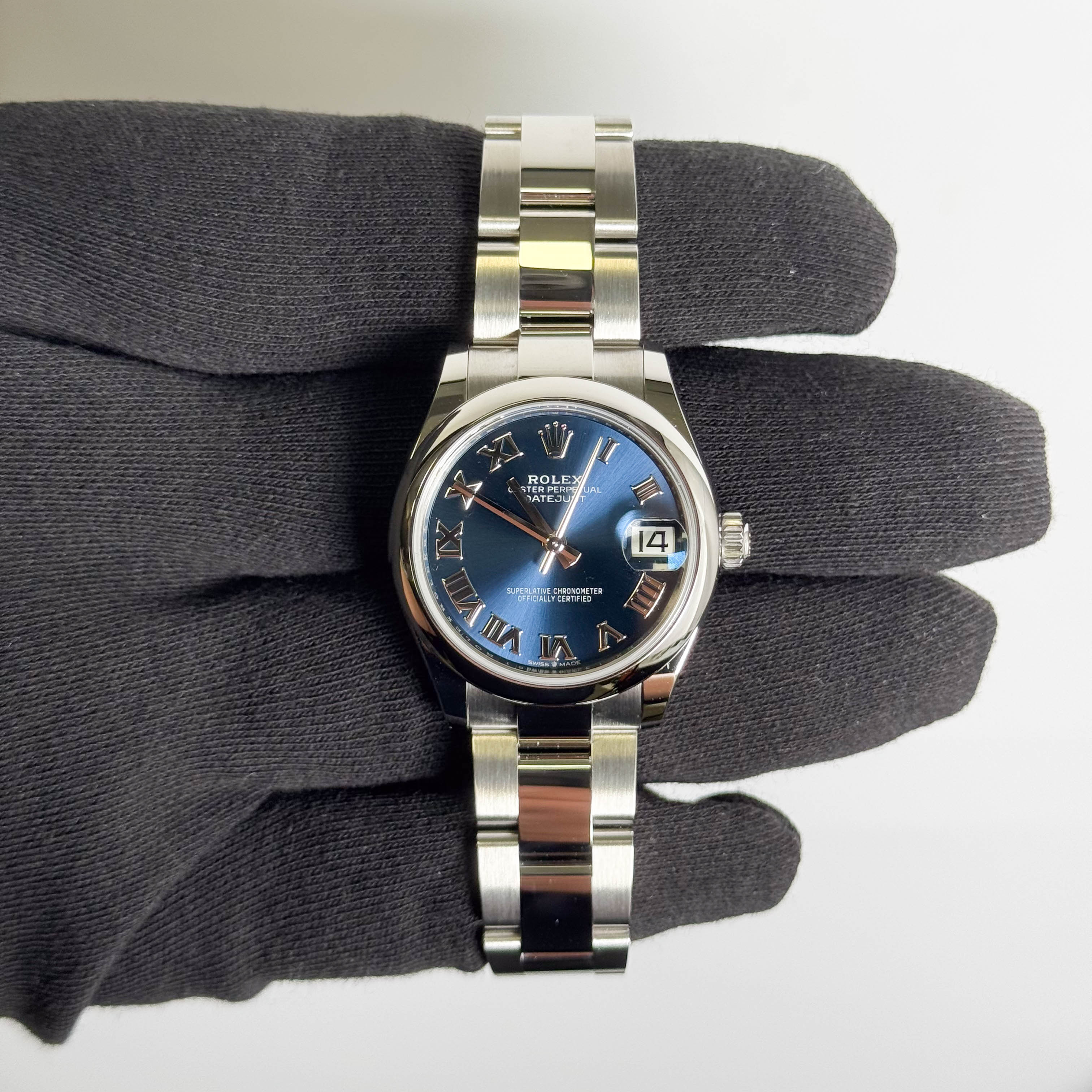 Rolex Datejust 31mm Blue Dial Watch Ref# 278240