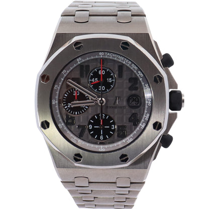 Audemars Piguet Royal Oak 42mm Grey Dial Watch Ref# 26170TI.OO.1000TI.01 - Happy Jewelers Fine Jewelry Lifetime Warranty