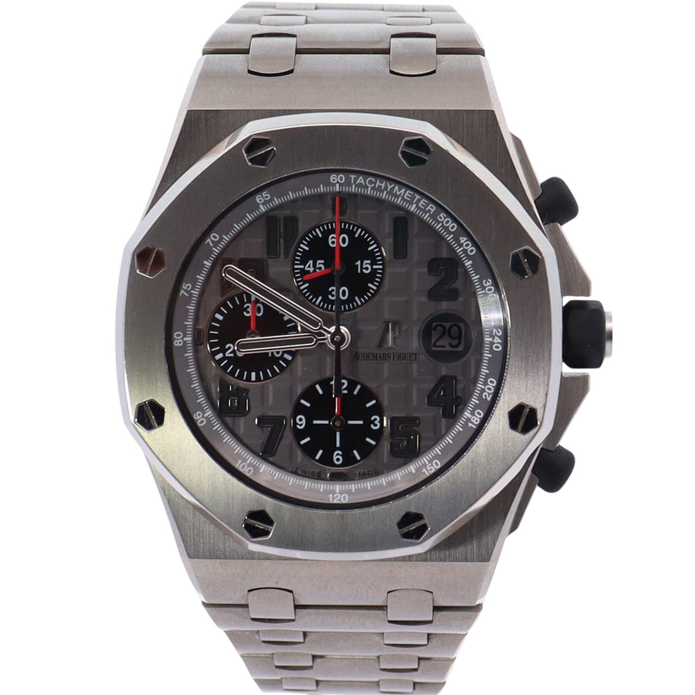 Audemars Piguet Royal Oak 42mm Grey Dial Watch Ref# 26170TI.OO.1000TI.01