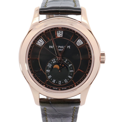 Patek Philippe Annual Calendar 40mm Black Dial Ref# 5205R-010 - Happy Jewelers Fine Jewelry Lifetime Warranty