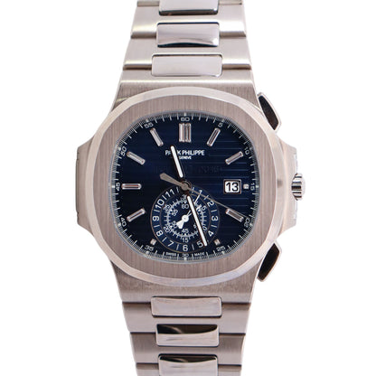 Patek Philippe Nautilus 44mm Blue Dial Watch Ref# 5976/1G-001 - Happy Jewelers Fine Jewelry Lifetime Warranty
