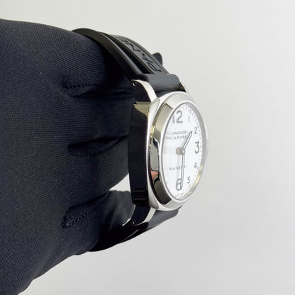 Panerai Luminor 44mm White Dial Watch Ref# PAM00113