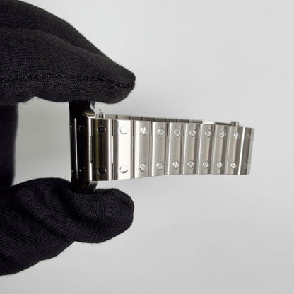 Cartier Santos 35mm White Dial Watch Ref# WSSA0029