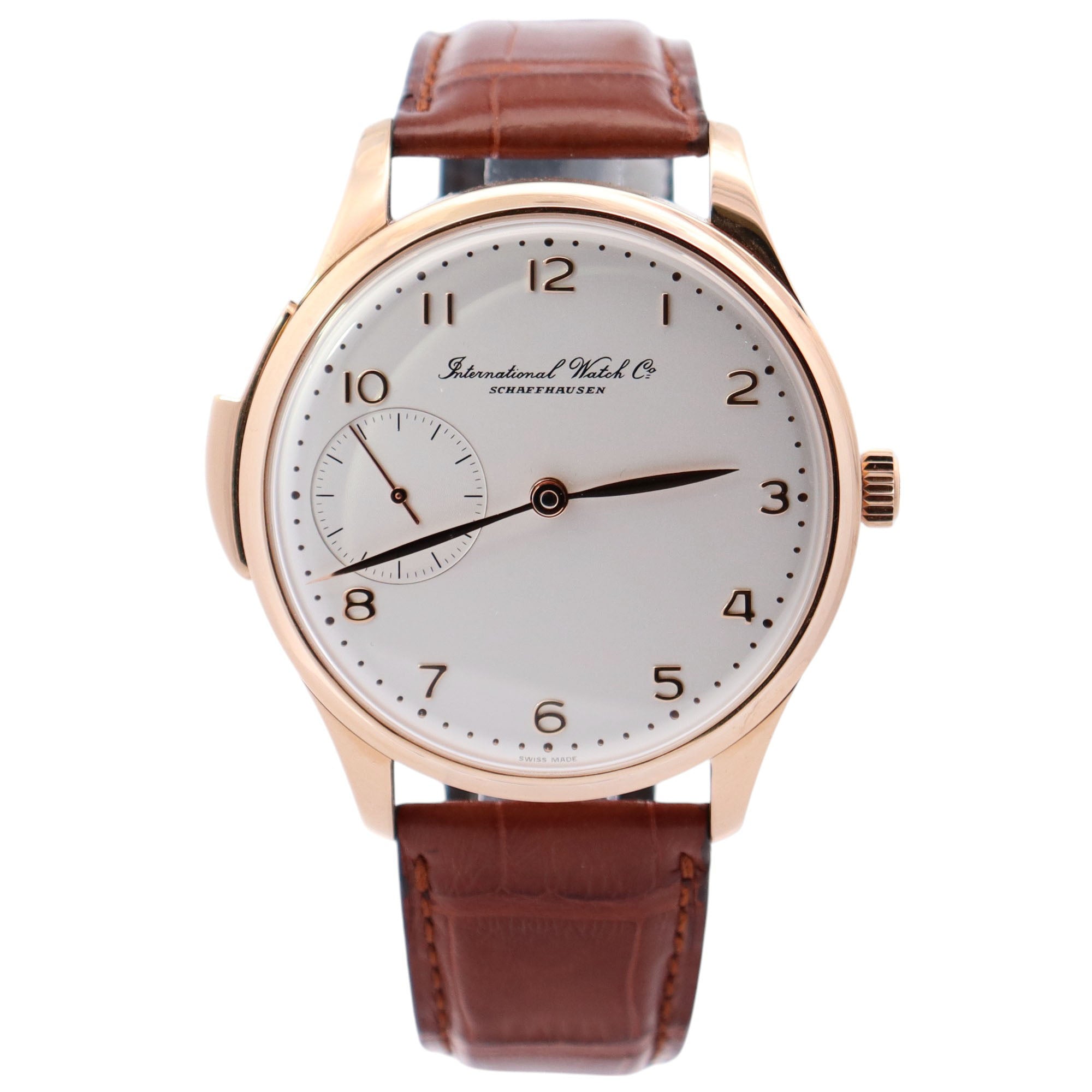 IWC Portugieser 42mm White Dial Watch Ref# IW524005 - Happy Jewelers Fine Jewelry Lifetime Warranty