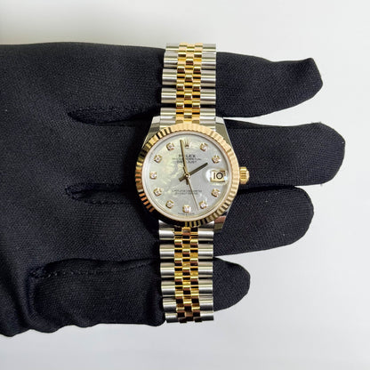 Rolex Datejust 31mm Mother Of Pearl Dial Watch Ref# 278273