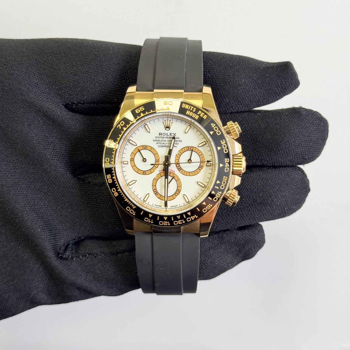 Rolex Daytona 40mm White Dial Watch Ref# 126518LN