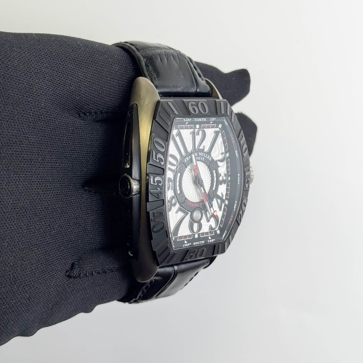 Franck Muller Conquistador 51mm Silver Dial Watch Ref# 9900 SC GP