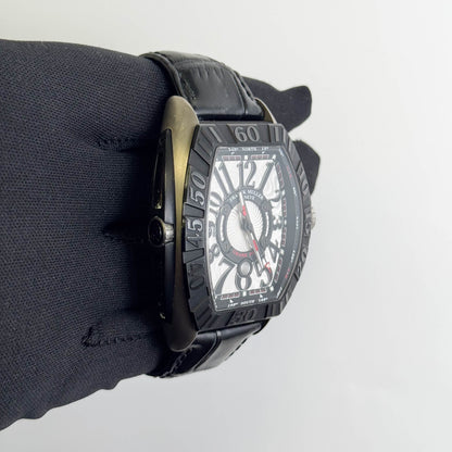 Franck Muller Conquistador 51mm Silver Dial Watch Ref# 9900 SC GP