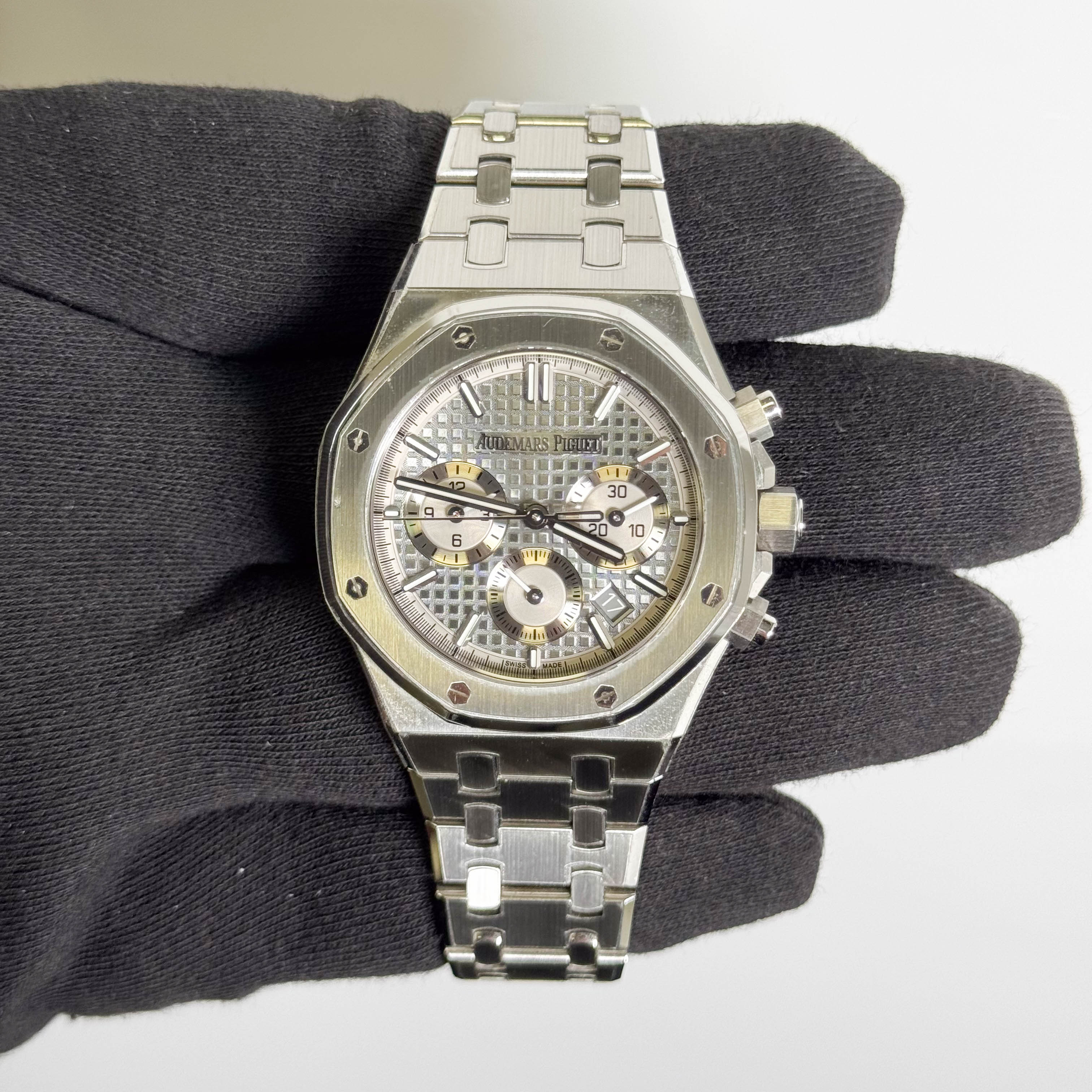 Audemars Piguet Royal Oak 38mm Grey Dial Watch Ref# 26315ST.OO.1256ST.02