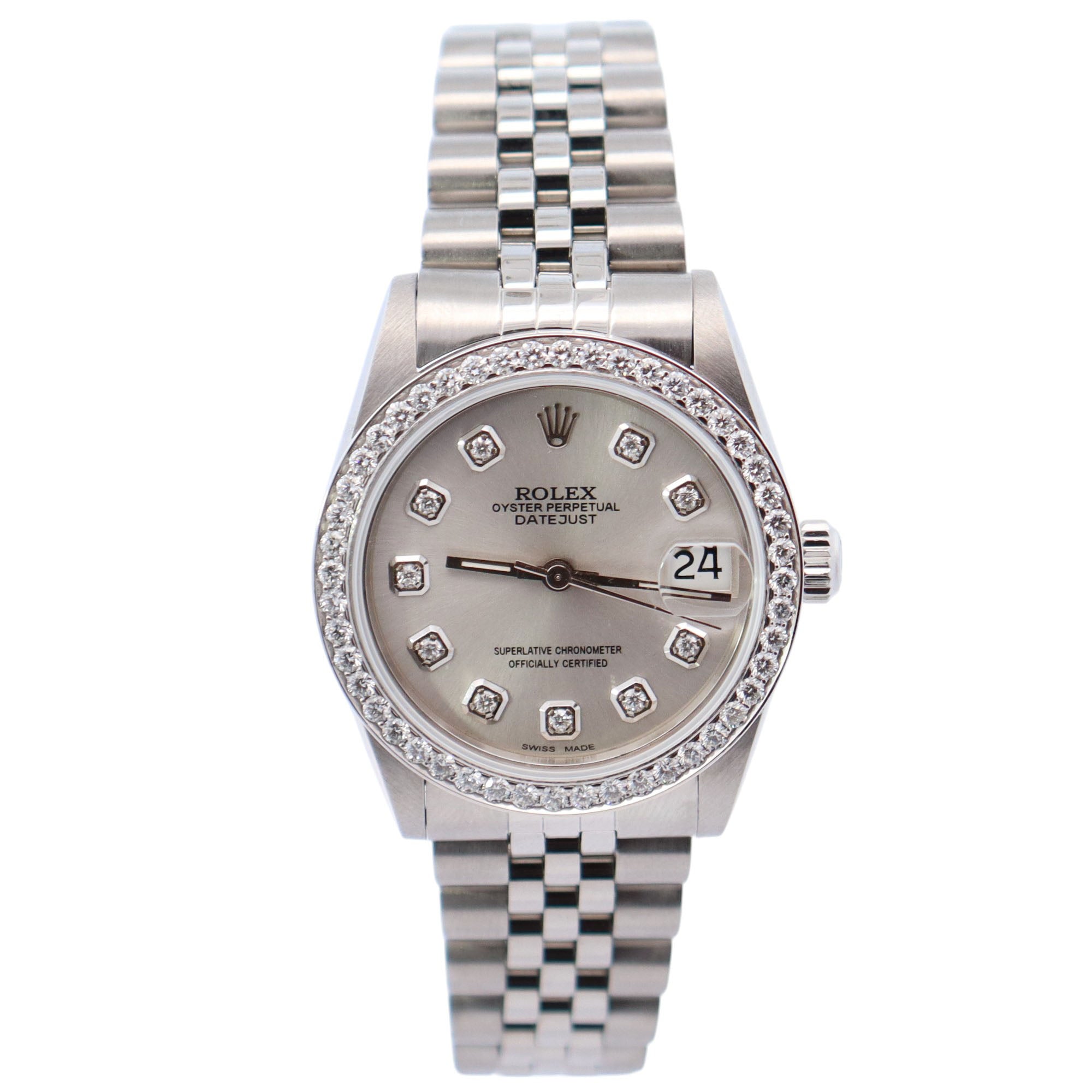Rolex Datejust 31mm Silver Dial Watch Ref# 178344 - Happy Jewelers Fine Jewelry Lifetime Warranty