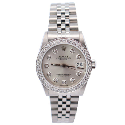 Rolex Datejust 31mm Silver Dial Watch Ref# 178344 - Happy Jewelers Fine Jewelry Lifetime Warranty