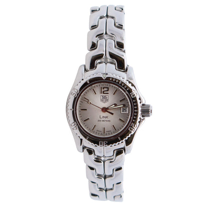 Tag Heuer Link 25mm Silver Dial Watch Ref# WT1416 - Happy Jewelers Fine Jewelry Lifetime Warranty