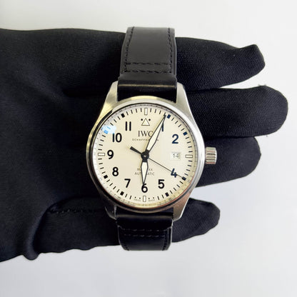 IWC Pilots Watch Mark XX 40mm Silver Dial Watch Ref# IW328207