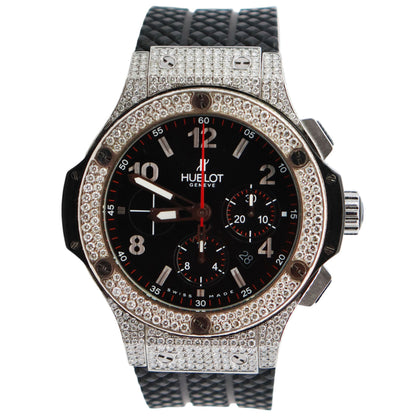 Hublot Big Bang 44mm Black Dial Watch Ref# 301.M - Happy Jewelers Fine Jewelry Lifetime Warranty