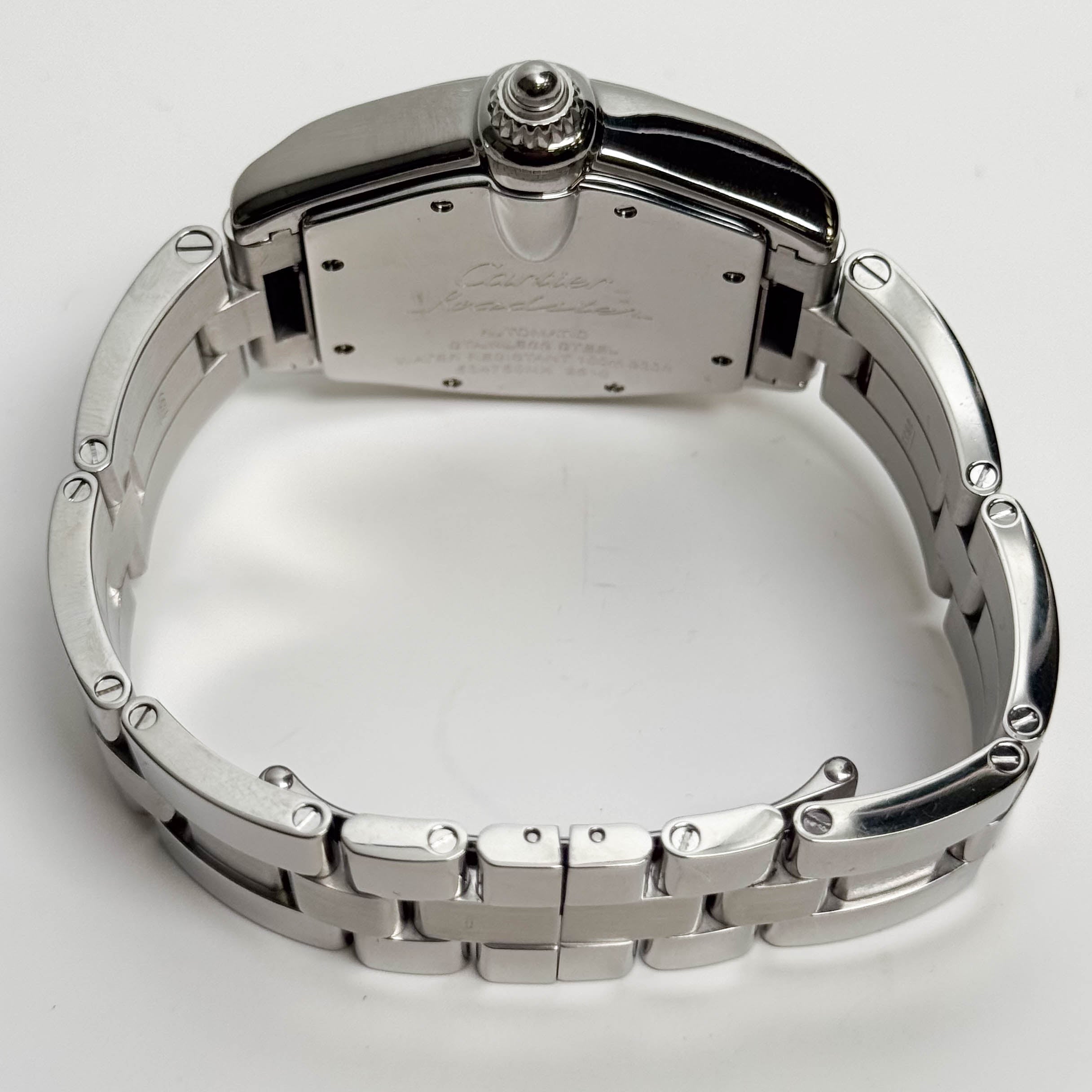 Cartier Roadster 35mm Silver Dial Watch Ref# W62025V3 - Happy Jewelers Fine Jewelry Lifetime Warranty