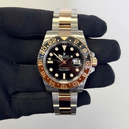 Rolex GMT-Master II 40mm Black Dial Watch Ref# 126711CHNR - Happy Jewelers Fine Jewelry Lifetime Warranty