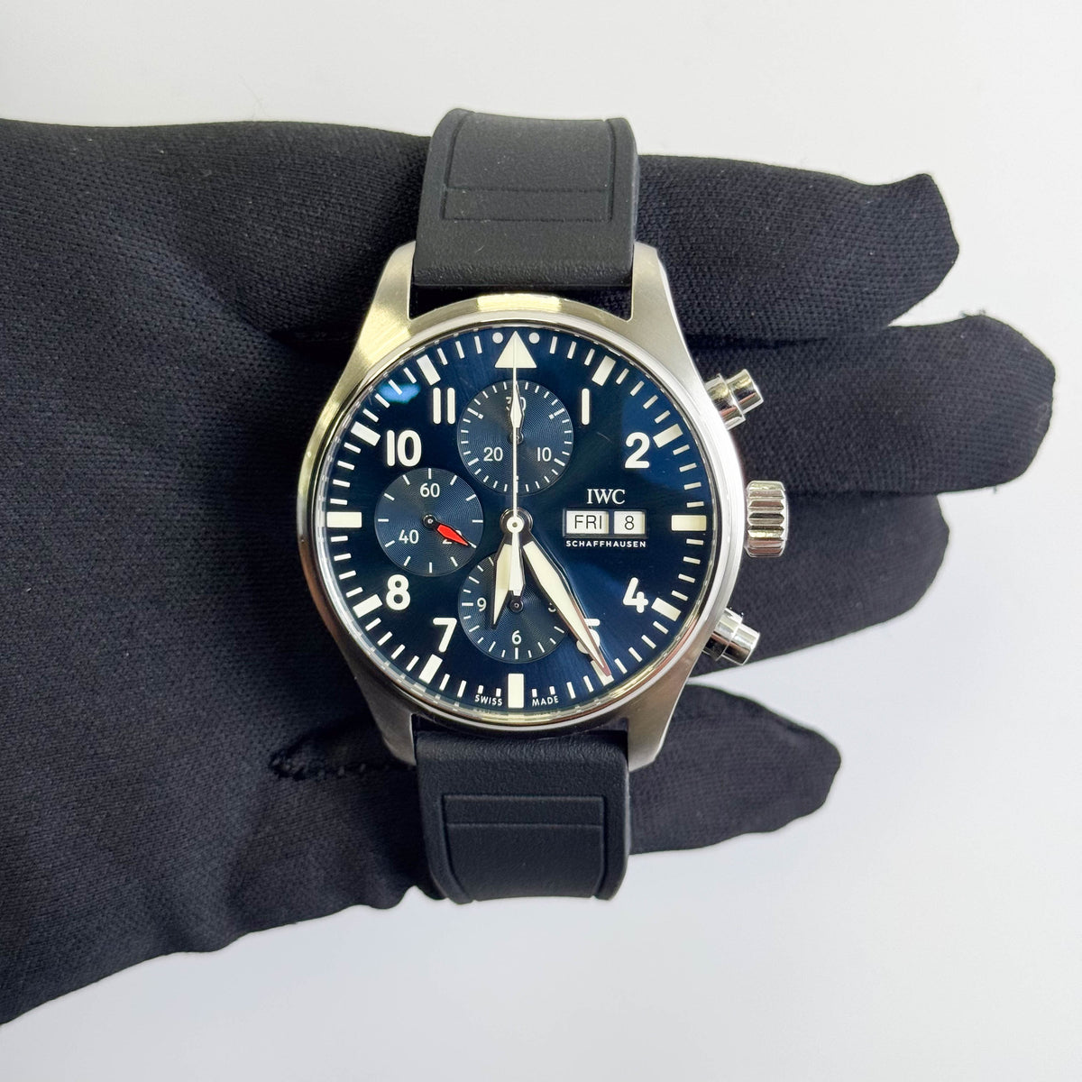IWC Pilot's Le Petit Prince 43mm Blue Dial Watch Ref# IW377714