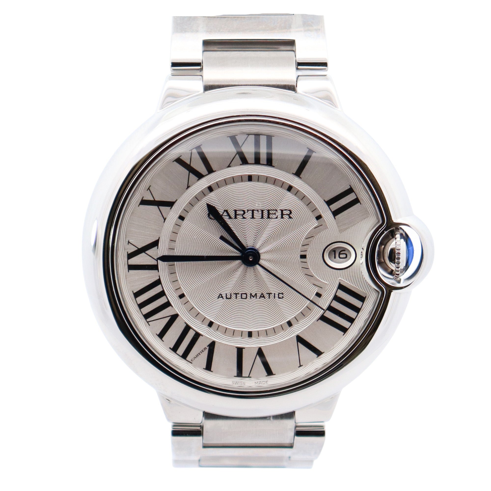 Cartier Ballon Bleu 42mm White Dial Watch Ref# WSBB0049 - Happy Jewelers Fine Jewelry Lifetime Warranty