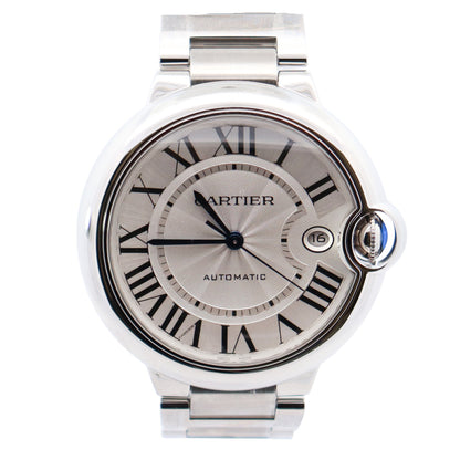 Cartier Ballon Bleu 42mm White Dial Watch Ref# WSBB0049 - Happy Jewelers Fine Jewelry Lifetime Warranty
