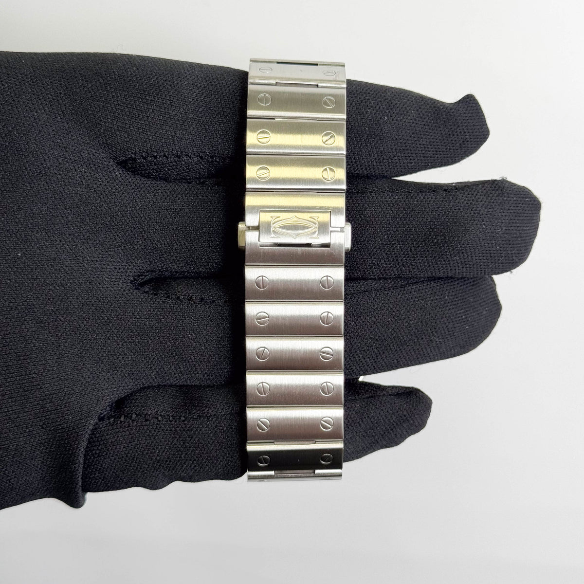 Cartier Santos 40mm White Dial Watch Ref# WSSA0009