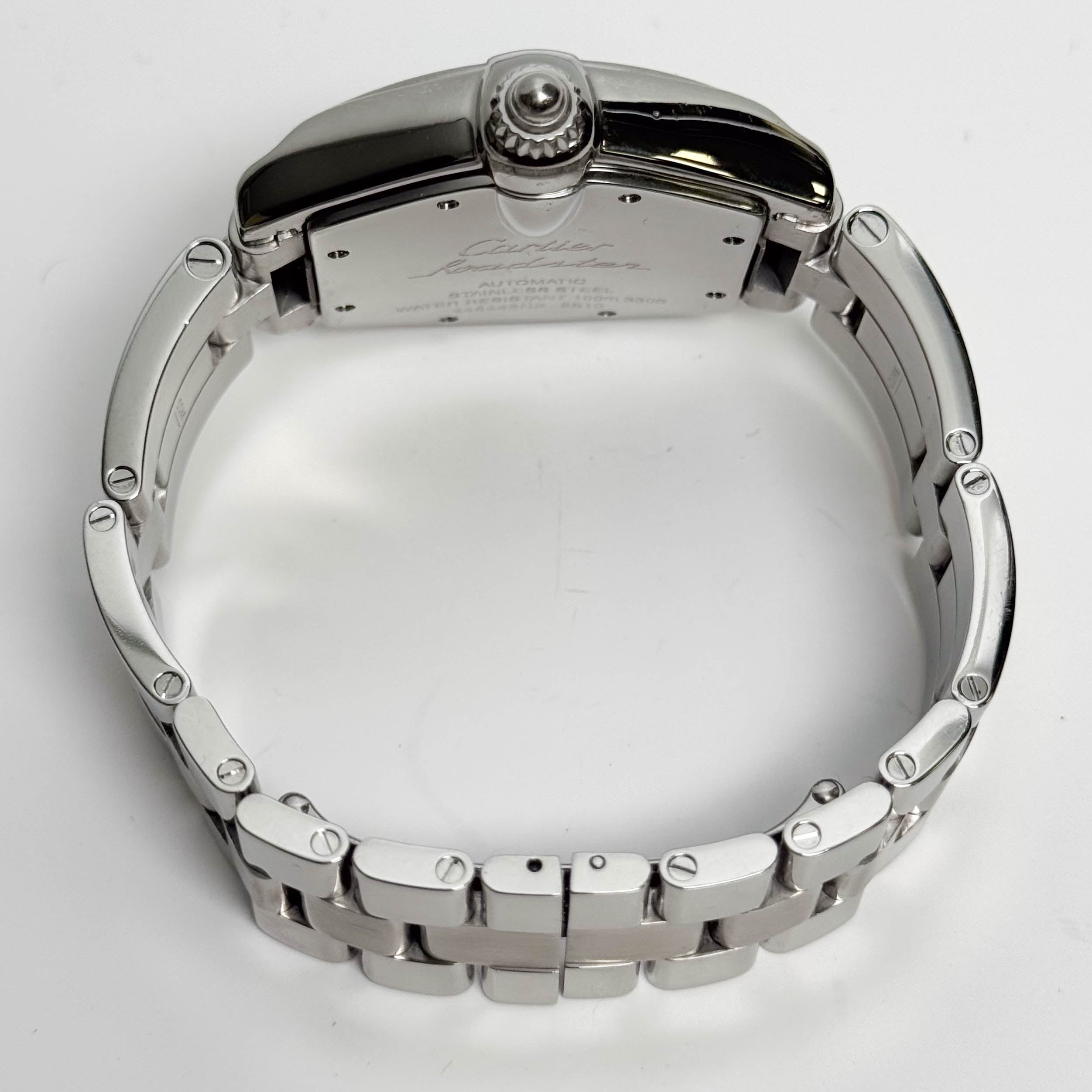 Cartier Roadster 35mm Silver Dial Watch Ref# W62025V3 - Happy Jewelers Fine Jewelry Lifetime Warranty