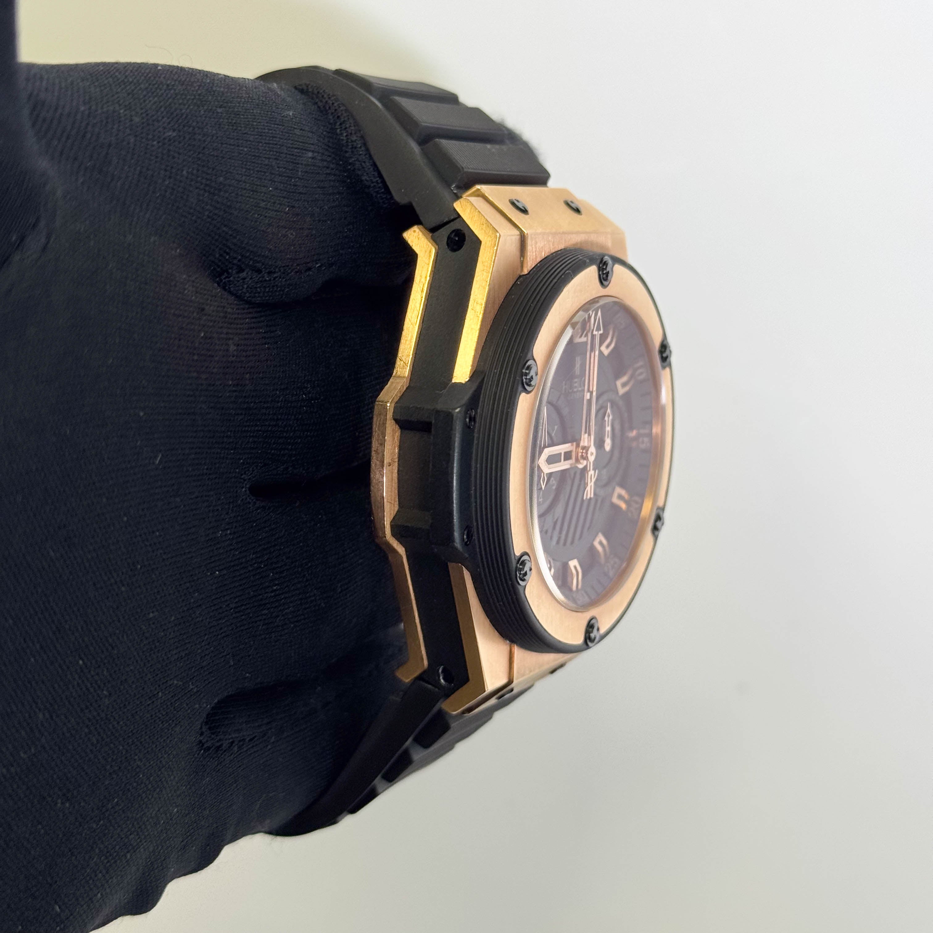 Hublot King Power 48mm Black Dial Watch Ref# 715.PX.1128.RX - Happy Jewelers Fine Jewelry Lifetime Warranty