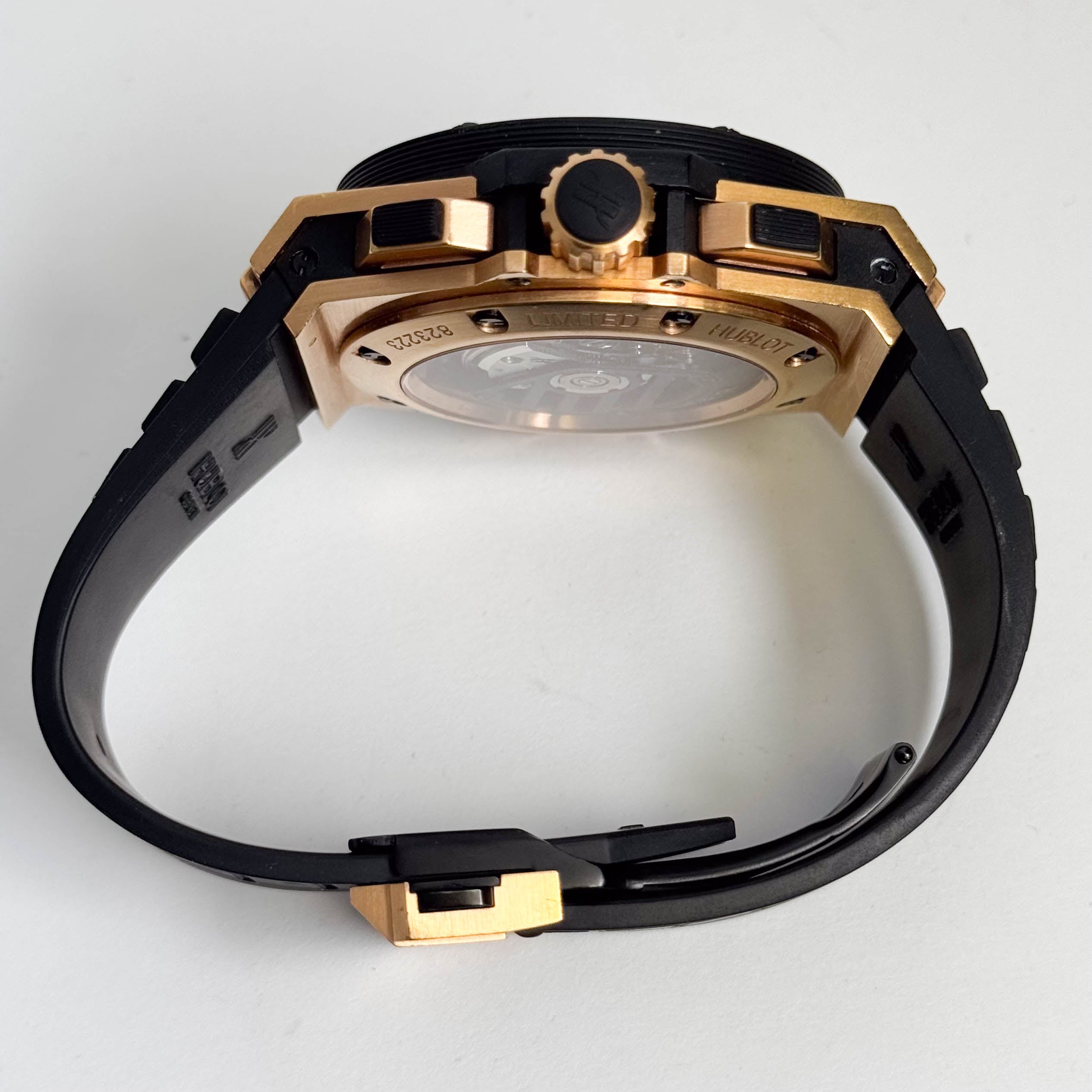 Hublot King Power 48mm Black Dial Watch Ref# 715.PX.1128.RX - Happy Jewelers Fine Jewelry Lifetime Warranty