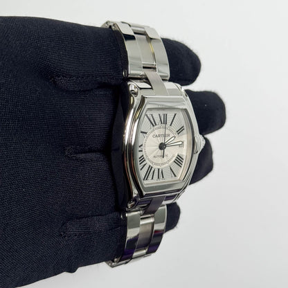Cartier Roadster 35mm Silver Dial Watch Ref# W62025V3 - Happy Jewelers Fine Jewelry Lifetime Warranty