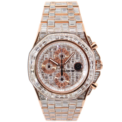 Audemars Piguet Royal Oak 42mm Pave Dial Watch Ref# 25940OR - Happy Jewelers Fine Jewelry Lifetime Warranty
