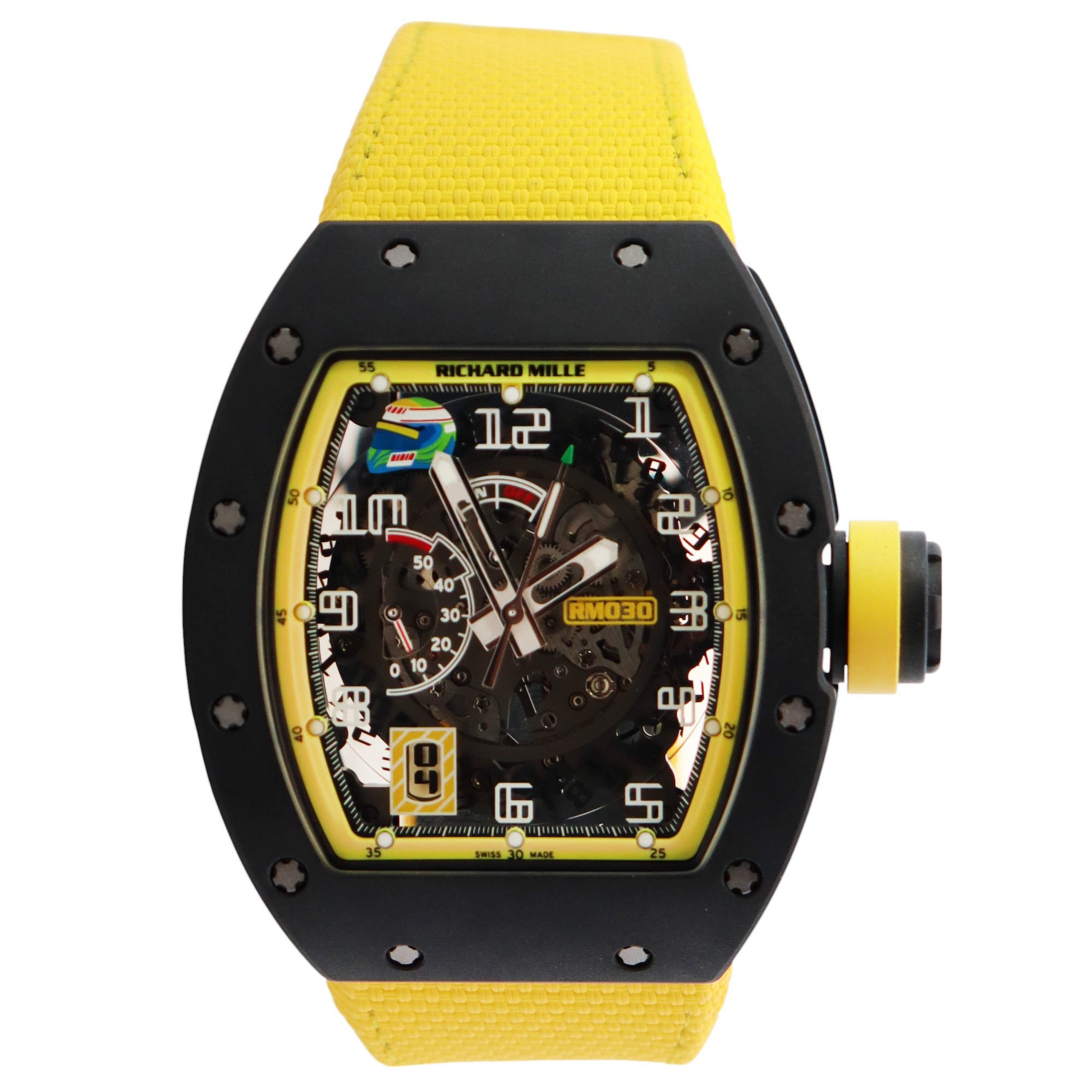 Richard Mille RM030 42mm Skeleton Dial Watch Ref# RM030 - Happy Jewelers Fine Jewelry Lifetime Warranty